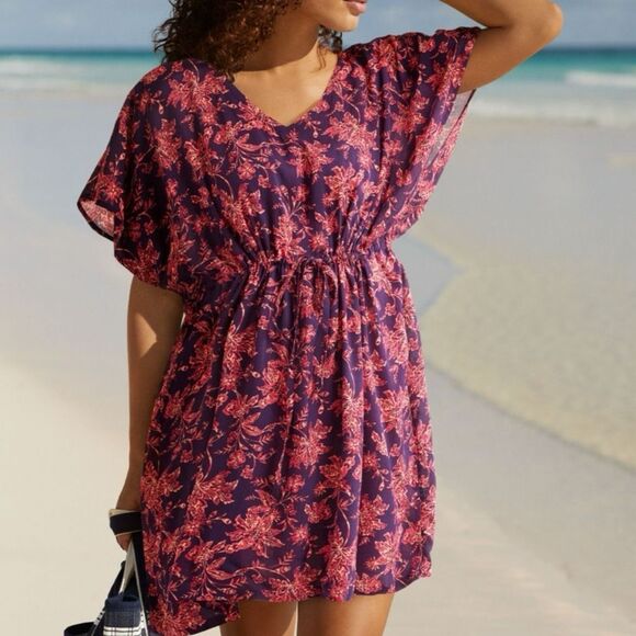 Lands' End Ladies Swim Cover-Up Size M-L - Picture 1 of 9
